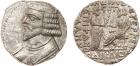 Parthian Kingdom. Vologases I. BI Tetradrachm (14.06 g), second reign, ca. AD 58-77