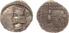 Parthian Kingdom. Pakoros I. Silver Drachm (3.26 g), ca. AD 78-120