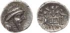 Kingdom of Persis. Autophradates IV. Silver Hemidrachm (2.03 g), 1st century BC