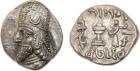 Kingdom of Persis. Dareios II. Silver Drachm (4.23 g), 1st century BC Choice VF