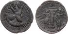 Sasanian Kingdom. Shapur I. AE Tetradrachm (12.18 g), AD 240-272 Choice VF