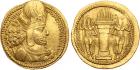 Sasanian Kingdom. Shapur I. Gold Dinar (7.28 g), AD 240-272 Superb EF