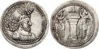 Sasanian Kingdom. Hormizd I. Silver Drachm (4.08 g), AD 272-273 Nearly EF