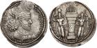 Sasanian Kingdom. Hormizd I. Silver Hemidrachm (1.76 g), AD 272-273 Choice VF