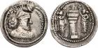 Sasanian Kingdom. Hormizd I. Silver Obol (0.73 g), AD 272-273 EF