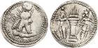 Sasanian Kingdom. Varhran (Bahram) I. Silver Obol (0.65 g), AD 273-276 Choice VF