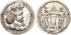 Sasanian Kingdom. Varhran (Bahram) II. Silver Drachm (4.34 g), AD 276-293 Superb