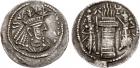 Sasanian Kingdom. Narseh. Silver Obol (0.64 g), AD 293-303 Choice VF