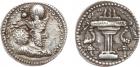 Sasanian Kingdom. Shapur II. Silver Obol (0.6 g), AD 309-379 EF