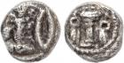 Sasanian Kingdom. Shapur II. Silver Obol (0.60 g), AD 309-379 VF