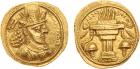 Sasanian Kingdom. Shapur II. Gold Dinar (7.31 g), AD 309-379 Superb EF