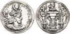 Sasanian Kingdom. Varhran (Bahram) IV. Silver Drachm (4.25 g), AD 388-399 Nearly