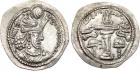 Sasanian Kingdom. Varhran (Bahram) IV. Silver Drachm (3.88 g), AD 388-399 Superb