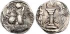 Sasanian Kingdom. Varhran IV (Bahram). Silver Drachm (3.87 g), AD 388-399 VF