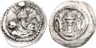 Sasanian Kingdom. Yazdgard I. Silver Obol (0.53 g), AD 399-420 EF