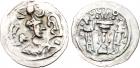 Sasanian Kingdom. Yazdgard I. Silver Obol (0.47 g), AD 399-420 Choice VF