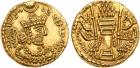 Sasanian Kingdom. Yazdgard II. Gold Heavy Dinar (7.00 g), AD 438-457 EF