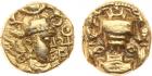 Sasanian Kingdom. Peroz. Gold Dinar (7.26 g), AD 457/9-484 Choice VF