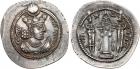 Sasanian Kingdom. Valkash (Balash). Silver Drachm (4.14 g), AD 484-488 EF