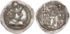 Sasanian Kingdom. Valkash (Balash). Silver Drachm (4.09 g), AD 484-488 EF