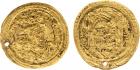 Sasanian Kingdom. Khusru II (Khusrow). Gold Heavy Dinar (7.22 g), AD 590-628 Fai