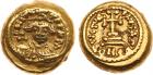 Constans II. Gold Solidus (4.31 g), 641-668 Choice VF