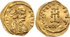 Justinian II. Gold Tremissis (1.38 g), first reign, 685-695 About EF