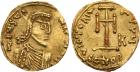 Justinian II. Gold Tremissis (1.26 g), first reign, 685-695 Choice VF