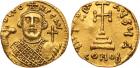 Leontius. Gold Solidus (4.24 g), 695-698 Choice VF