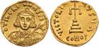 Tiberius III (Apsimar). Gold Solidus (4.34 g), 698-705 EF