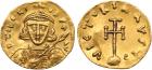 Tiberius III (Apsimar). Gold Semissis (1.98 g), 698-705 Choice VF