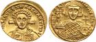 Justinian II. Gold Solidus (4.38 g), second reign, 705-711 Superb EF