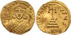 Philippicus (Bardanes). Gold Solidus (4.40 g), 711-713 VF