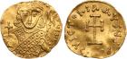 Philippicus (Bardanes). Gold Tremissis (1.36 g), 711-713 Choice VF