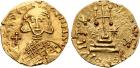 Theodosius III of Adramytium. Gold Solidus (4.14 g), 715-717 VF