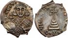 Theodosius III of Adramytium. Silver Hexagram(?) (3.18 g), 715-717 EF