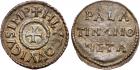 Carolingians. Louis I, the Pious. Silver Denier (1.70 g), 814-840 About EF