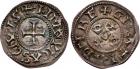 Carolingians. Eudes. Silver Denier (1.59 g), King of West Francia, 887-898 EF