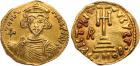 Lombards. Romoald II. Gold Solidus (3.68 g), 706-731 VF