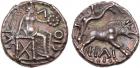 Britain, Trinovantes and Catuvellauni. Epaticcus. Silver Unit (1.27 g), ca. AD 35-43