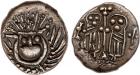 Anglo-Saxon, Secondary Sceattas. Silver Sceat (1.16 g), ca. 710-720/5 Choice VF