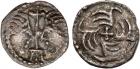 Anglo-Saxon, Secondary Sceattas. Silver Sceat (0.88 g), ca. 710-720/5 VF