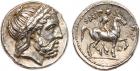 Kingdom of Macedon, Philip II (359-336 BC). Silver Tetradrachm, 14.30g, 8h. Mint of Amphipolis, posthumous issue, struc