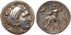 Kingdom of Macedon, Alexander III, The Great (336-323 BC). Silver Tetradrachm, 17.23g, 3h. Mint of Amphipolis, posthumo