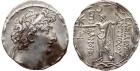 Kingdom of Syria, Seleukid Kings, Antiochos VIII Epiphanes (Grypos) (121/0-97/6 BC). Silver Tetradrachm, 16.49g, 1h. Mi