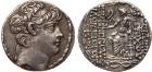 Kingdom of Syria, Seleukid Kings, Antiochos X Eusebes Philopator (c.94-88 BC). Silver Tetradrachm, 14.44g, 12h. Mint of