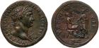 Trajan(AD 98-117). AE Sestertius, 25.98g, 6h. Mint of Rome, struck AD 103. IMP CAES NERVA TRAIAN AVG GERM DACICVS P M