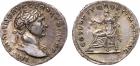 Trajan(AD 98-117). Silver Denarius, 3.35g, 6h. Mint of Rome, struck AD 108. IMP TRAIANO AVG GER DAC P M TR P, laureate