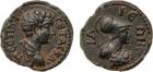 Geta (AD 209-212). AE 23mm, 6.59g, 8h. Minted at Troas, Ilion. ? CE?TI ?ETAC KAI, bare-headed and draped bust facing r