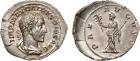 Maximinus I (AD 235-238). Silver Denarius, 3.17g, 12h. Mint of Rome, struck AD 235-236. IMP MAXIMINVS PIVS AVG, laurea